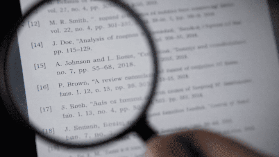 Cómo hacer una bibliografía correctamente paso a paso