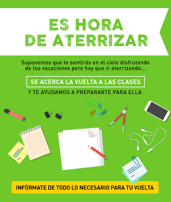 Es hora de aterrizar…. ¡Te informamos de los PLAZOS DE MATRICULACIÓN! 