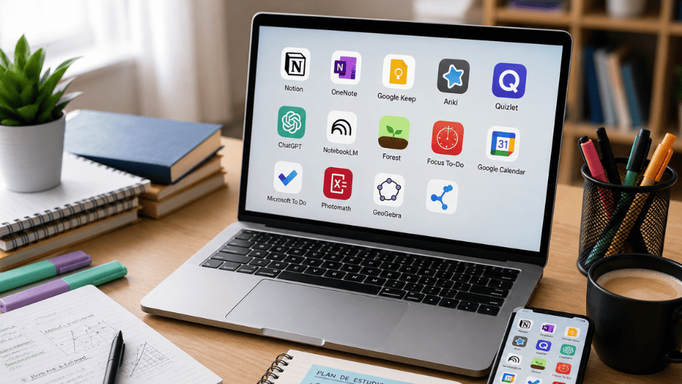 15 apps para estudiar gratis que te ayudarán a sacar mejores notas